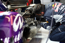 equipamentos de sensor nas Red Bull Racing RB9