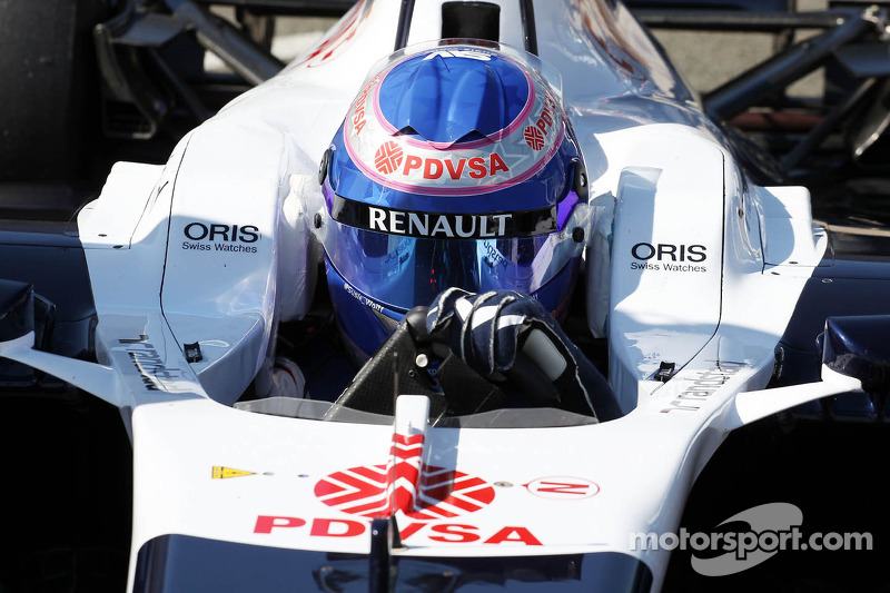 Susie Wolff au volant de la Williams FW35 en 2013