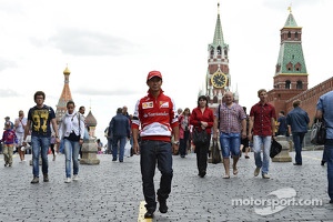 Kamui Kobayashi discovers Moscow