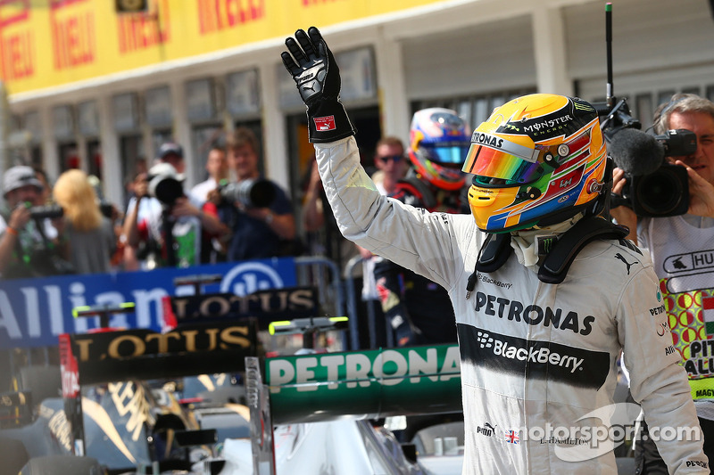 Pole for Lewis Hamilton, Mercedes AMG F1