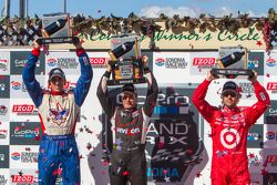 Justin Wilson, Will Power, Dario Franchitti