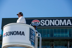 Sonoma raceway box voor de starter