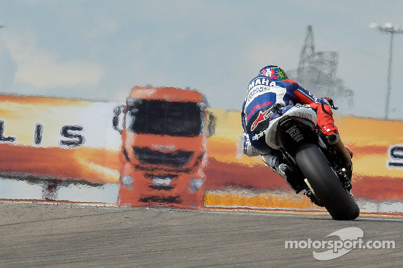 Jorge Lorenzo, Yamaha Factory Racing, en el GP de Aragón 2016