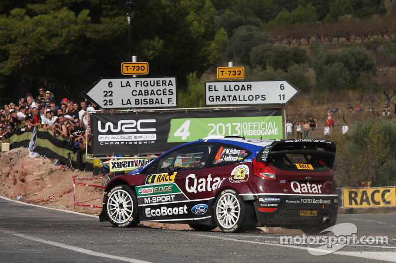 Mads Ostberg e Jonas Andersson, Ford Fiesta RS WRC, Qatar M-Sport World Rally Team