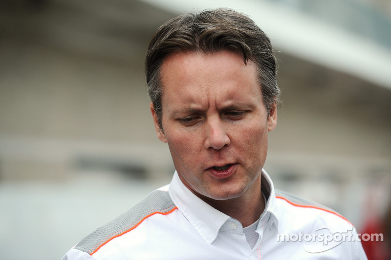 Sam Michael, McLaren sporting director op Amerikaanse GP Formule 1 foto's