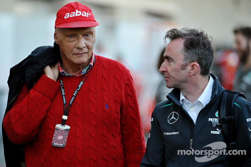 Niki Lauda e Paddy Lowe