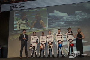 The 2014 Porsche LMP1 drivers already was announced: Mark Webber, Romain Dumas, Neel Jani, Timo Bernhard, Marc Lieb and Brendon Hartley