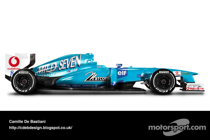 Auto Retro F1 - Benetton 2001