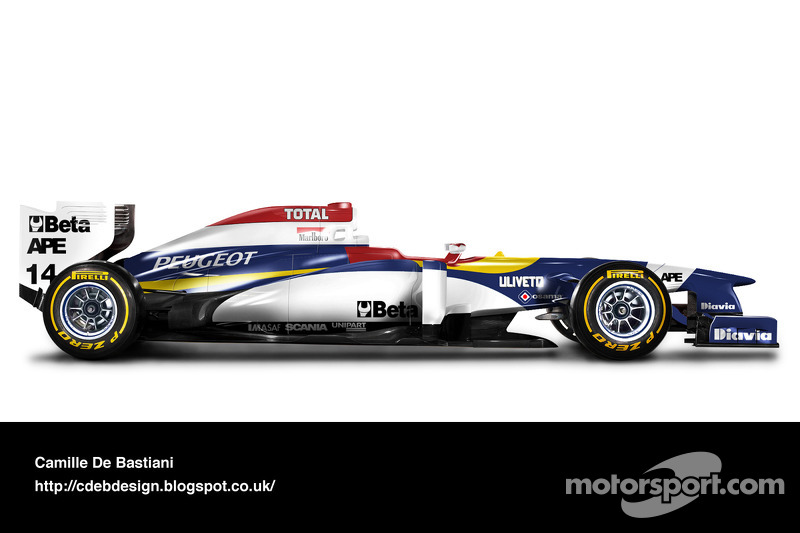 Auto Retro F1 - Jordan 1995