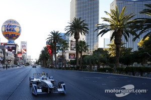 Spark-Renault SRT-01E on Las Vegas Boulevard