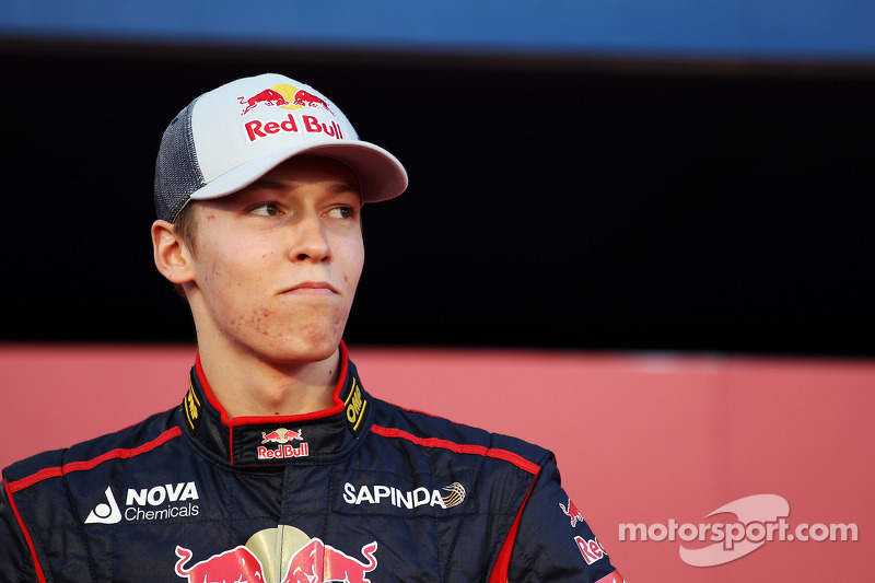 Daniil Kvyat, Scuderia Toro Rosso at the Scuderia Toro Rosso STR9 unveiling