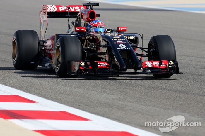 Romain Grosjean, Lotus F1 Team (2014)