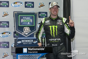 Race winner Kyle Busch