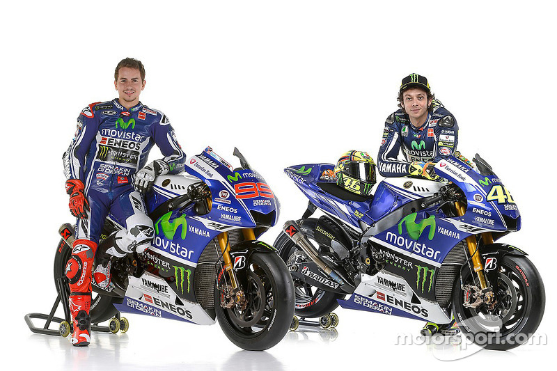 Valentino Rossi and Jorge Lorenzo