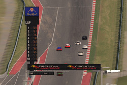 iRacing's BMW Z4 GT3 car races on Circuit of the Americas