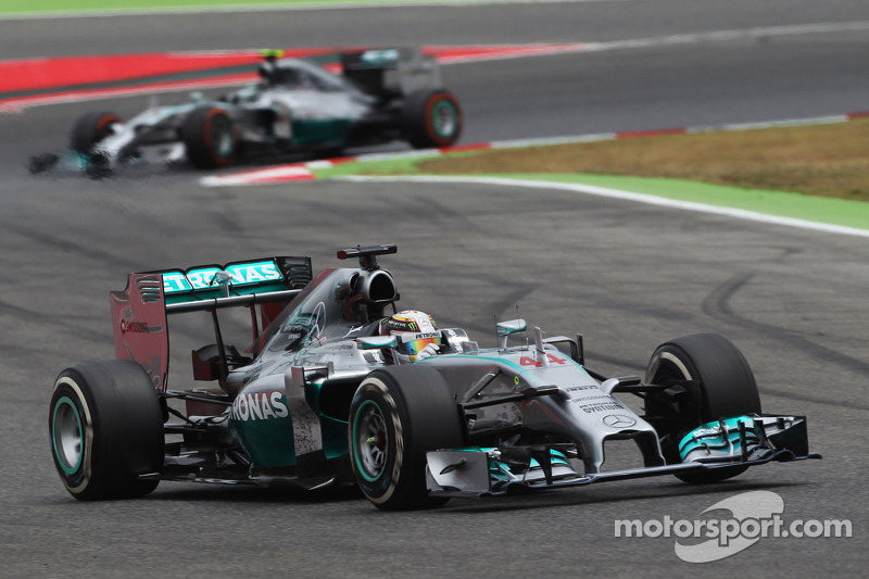 2014 İspanya GP: Lewis Hamilton, Mercedes AMG F1 W05