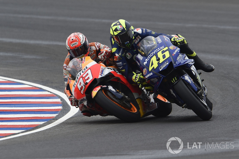 Crash: Marc Marquez, Repsol Honda Team, Valentino Rossi, Yamaha Factory Racing