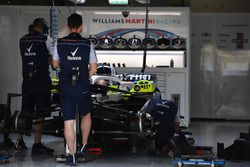 Williams FW41 in the garage