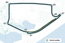 Circuit de Long Beach pour la Formule E