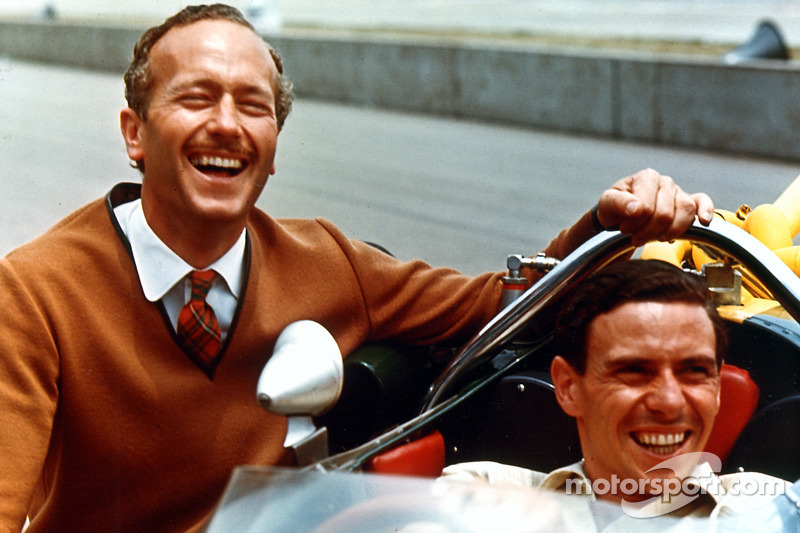 Colin Chapman und Jim Clark