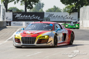 #45 Flying Lizard Motorsports Audi R8 LMS: Nelson Canache, Spencer Pumpelly 