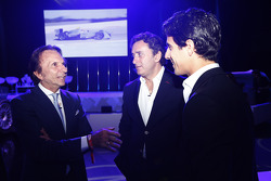 Emerson Fittipaldi, Alejandro Agag, et Lucas di Grassi