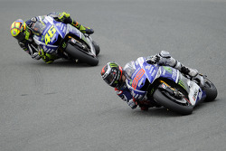 Valentino Rossi y Jorge Lorenzo