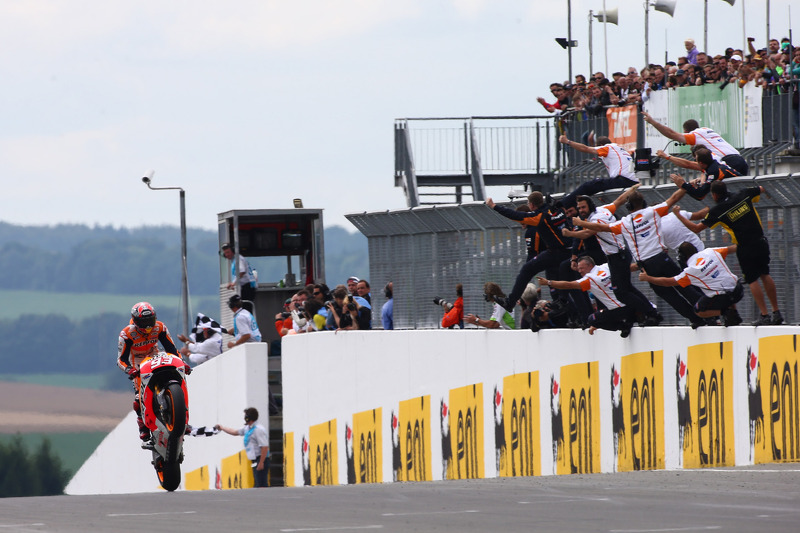 Marc Marquez, Repsol Honda Team takes the win