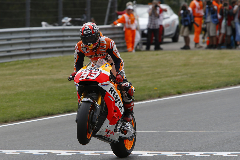 Marc Marquez, Repsol Honda Team takes the win