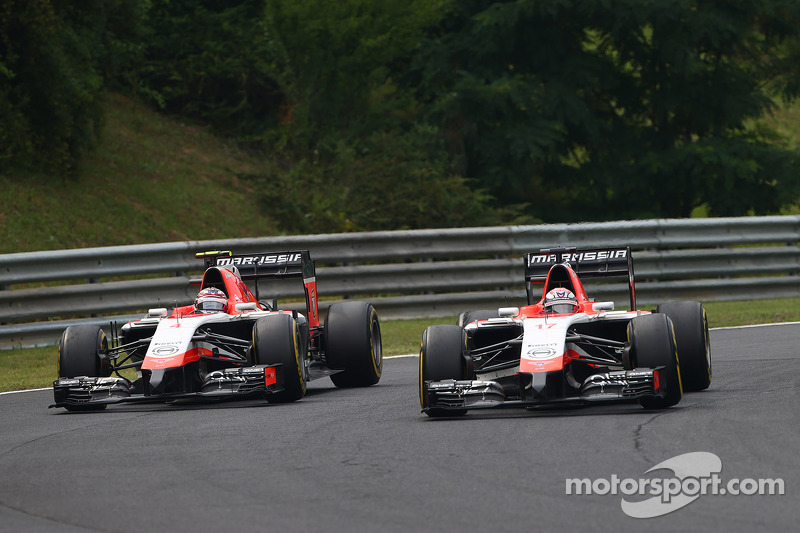 Max Chilton, Marussia F1 Takımı MR03 ve Jules Bianchi, Marussia F1 Takımı MR03
