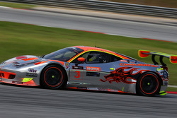 #3 Clearwater Racing Ferrari 458 Italia GT3: Keita Sawa, Mok Weng Sun