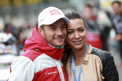 Timo Scheider, Audi Sport Team Phoenix Audi RS 5 DTM with his Girlfriend Jessica Hinterseer