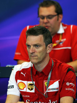 James Allison lors de la conférence de presse FIA