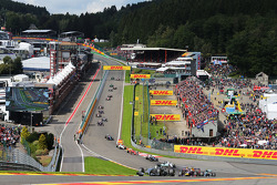 Rennstart: Lewis Hamilton, Mercedes AMG F1 W05