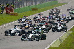 Départ de la course