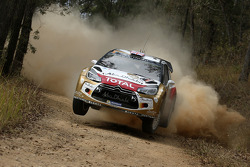 Kris Meeke et Paul Nagle, Citroën DS3 WRC, Citroën Total Abu Dhabi World Rally Team