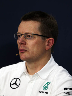 Andy Cowell, Responsabile delle performance del moto-propulsore Mercedes-Benz alla Conferenza Stamp