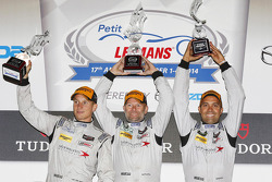 PC-klasse podium: winnaars Mirco Schultis, Renger van der Zande, Alex Popow