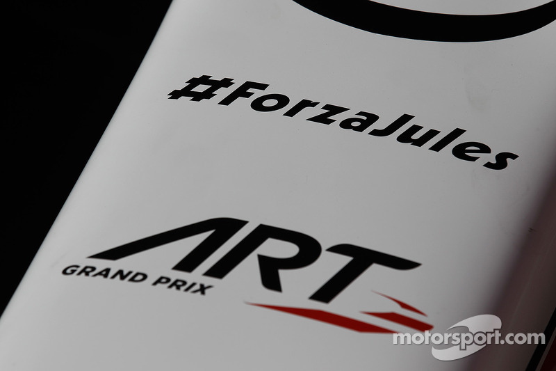 #ForzaJules en el auto de ART Grand Prix 