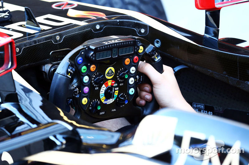 路特斯 f1 e21 方向盘