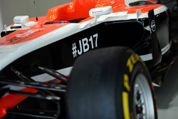 El Marussia F1 Team MR03 de Jules Bianchi, Marussia F1 Team
