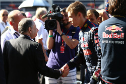 Jean Todt et Daniil Kvyat