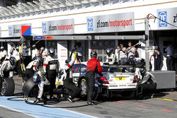 Arrêt au stand : Paul Di Resta, Mercedes AMG DTM-Team HWA DTM Mercedes AMG C-Coupé