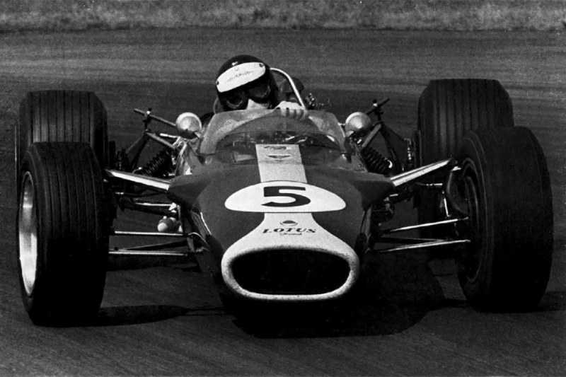 Grand Prix de Grande-Bretagne 1967 : Jim Clark, Lotus 49