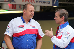 John Steeghs et Pascal Vasselon (Toyota)