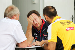 ГП Бразилии, Субботняя тренировка. Кристиан Хорнер, Red Bull Racing, Сирил Абитбуль, Renault
