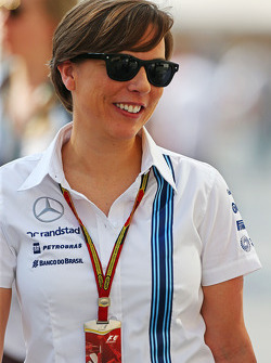 Claire Williams, diretora da Williams
