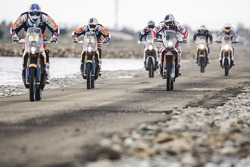 Marc Coma, Helder Rodrigues, Sam Sunderland, Jakub Przy gonski, Jordi Viladoms, Matthias Walkner
