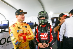 Ryan Hunter-Reay en Kurt Busch