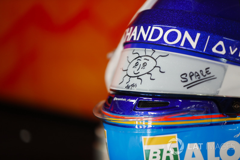 Helm Fernando Alonso, McLaren